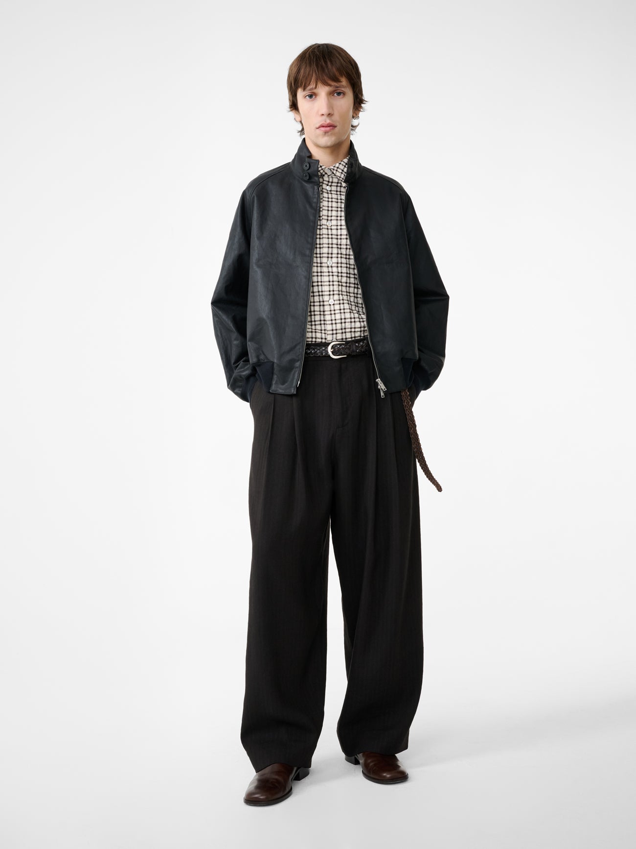 LINE PANT IN ESPRESSO