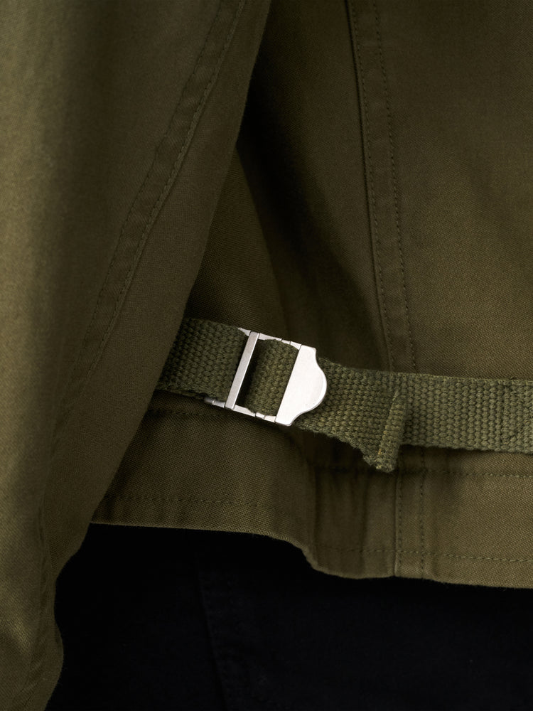 LINTON JACKET IN UTILITY GREEN
