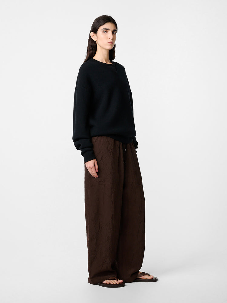 LOCH KNIT IN BLACK