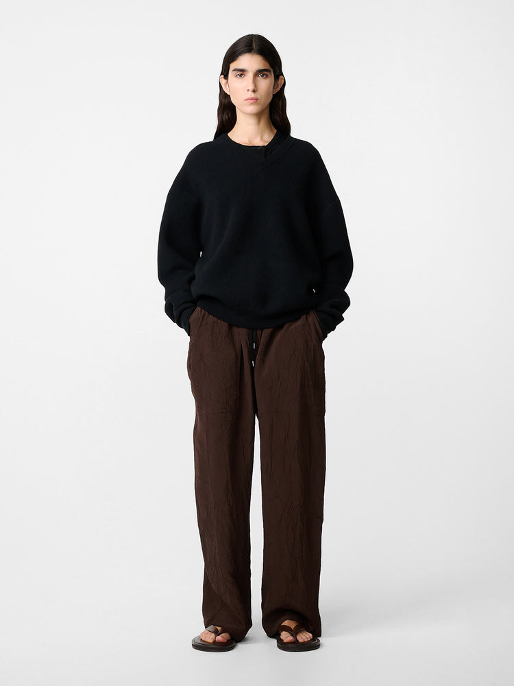 LOCH KNIT IN BLACK