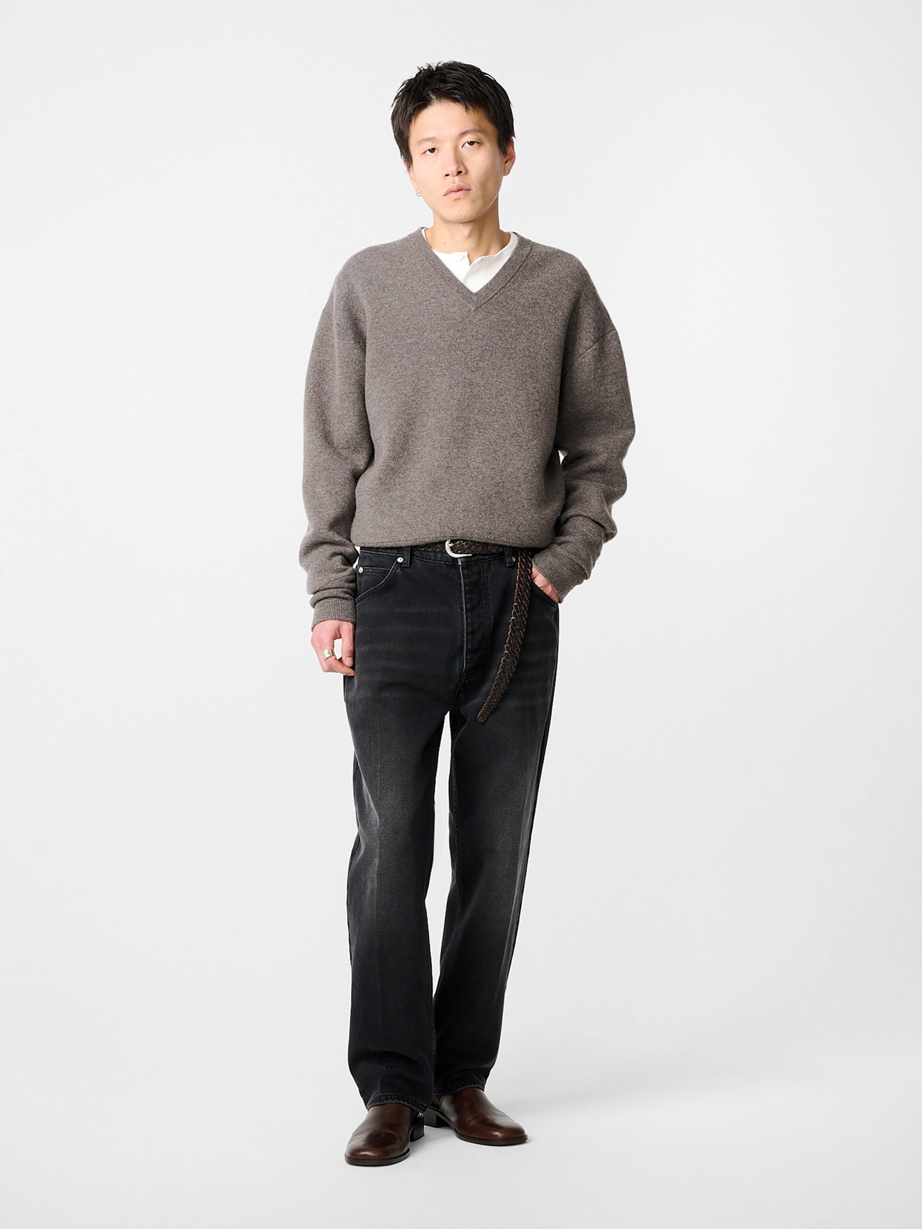LOCH KNIT IN MOUSE