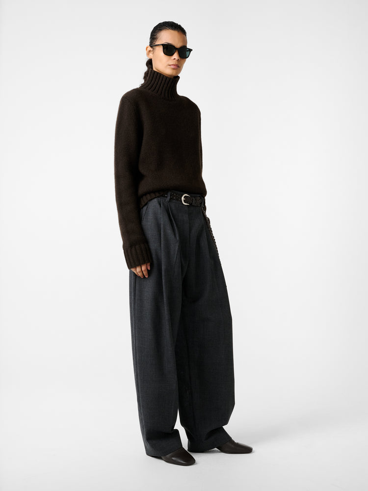 LORIS KNIT IN ESPRESSO BROWN
