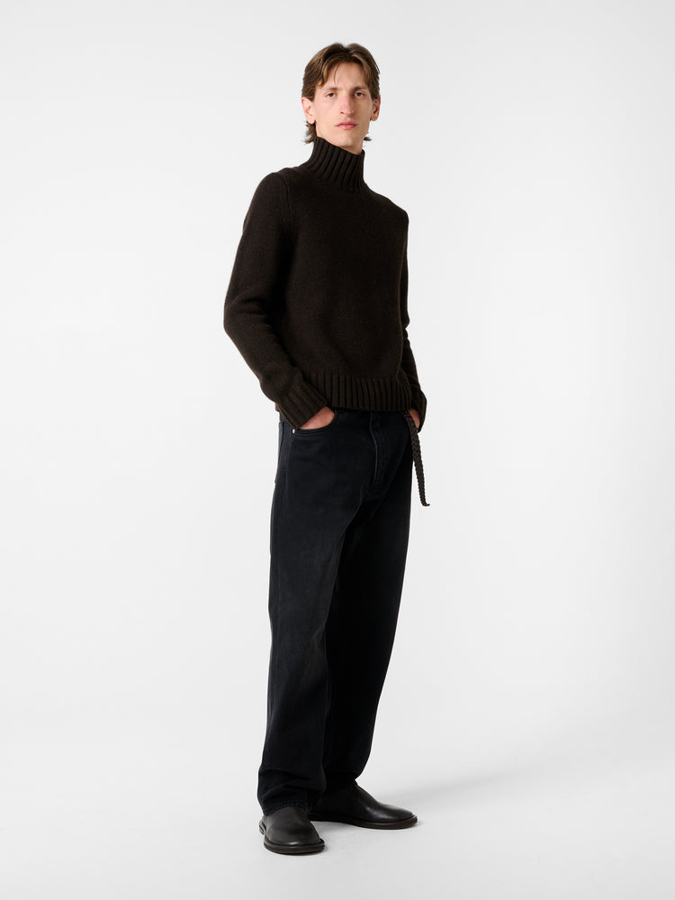 LORIS KNIT IN ESPRESSO BROWN