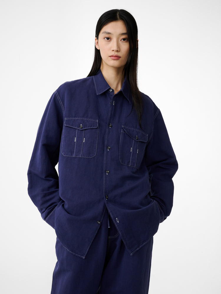 LOURO SHIRT IN INDIGO