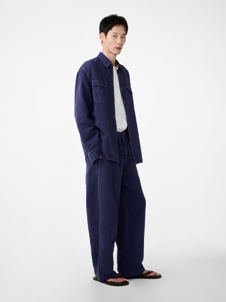 LOURO SHIRT IN INDIGO