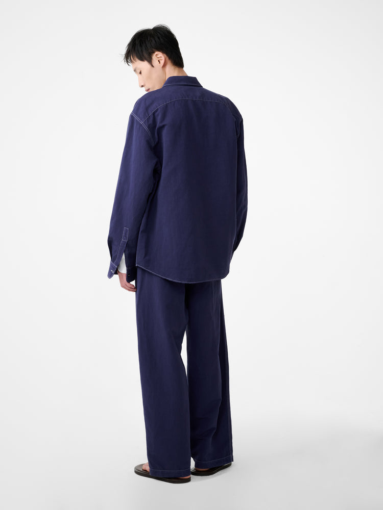 LOURO SHIRT IN INDIGO