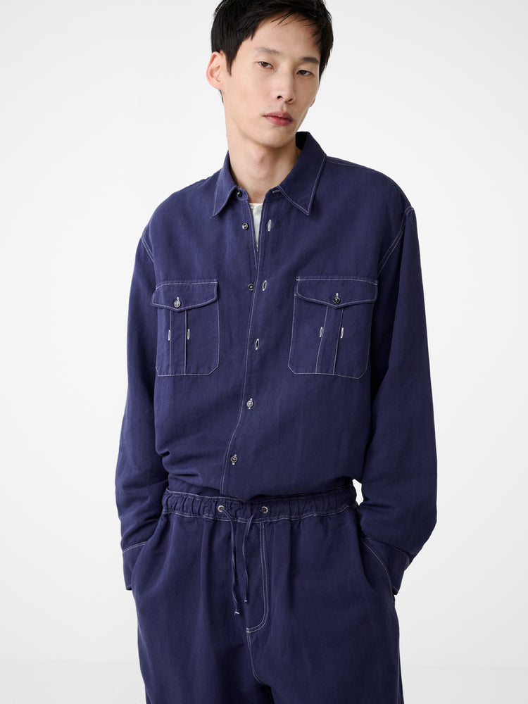 LOURO SHIRT IN INDIGO