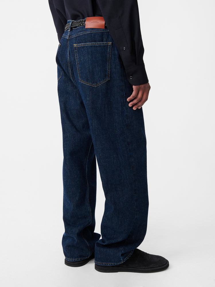 MARYLEBONE DENIM PANT IN INDIGO LIGHT WASH