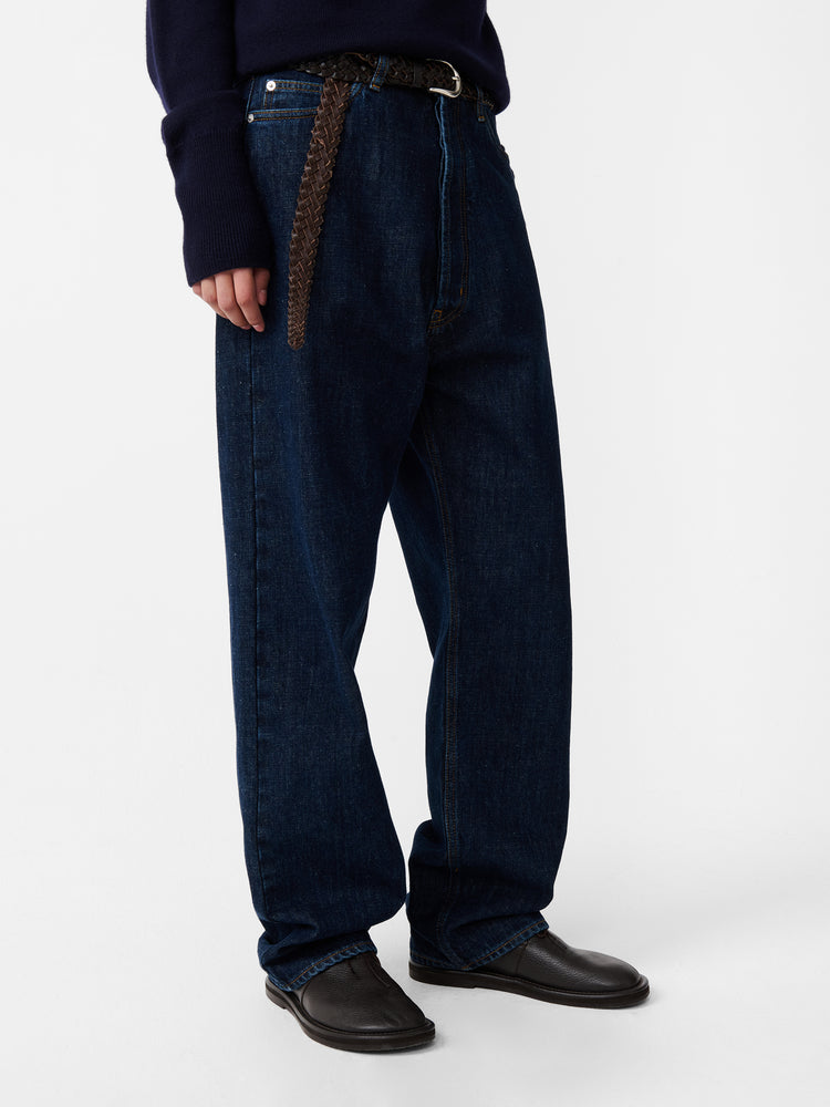 MARYLEBONE DENIM PANT IN INDIGO LIGHT WASH