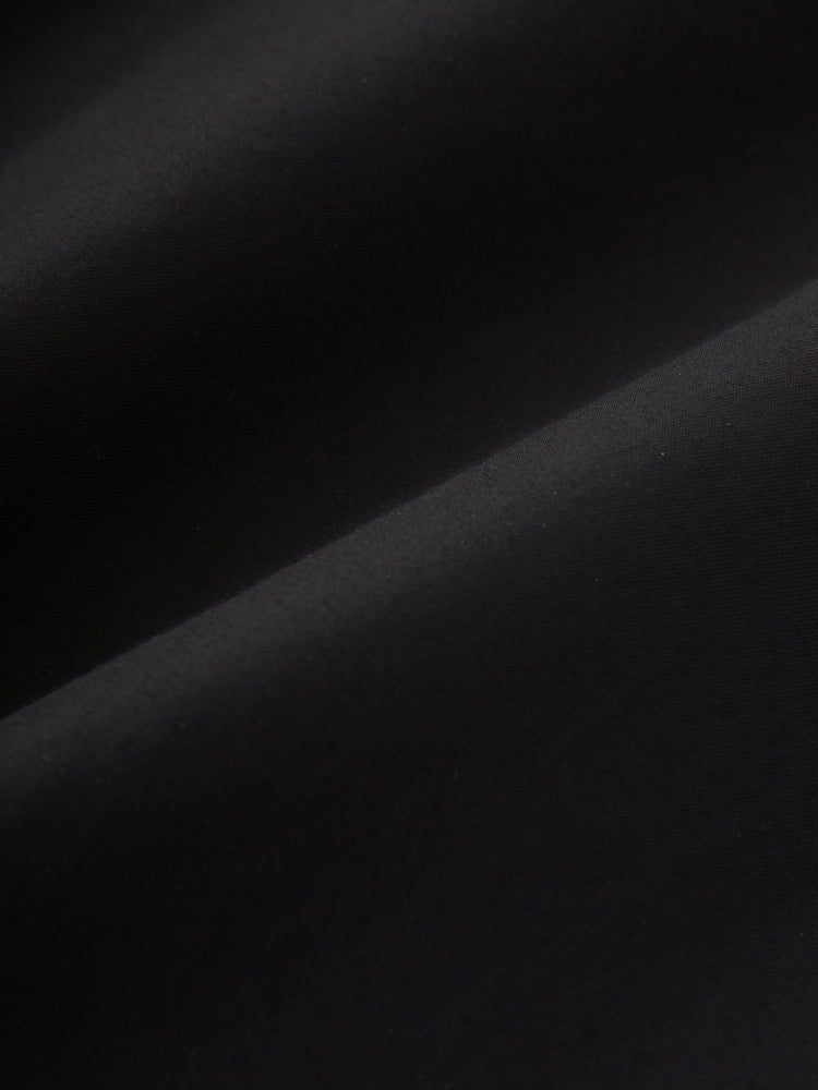 MAWER COAT IN BLACK GRAPE