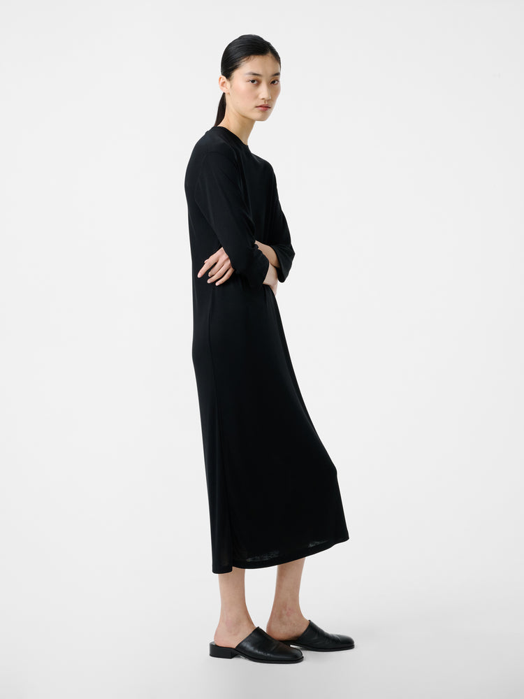 MILNER JERSEY DRESS IN BLACK