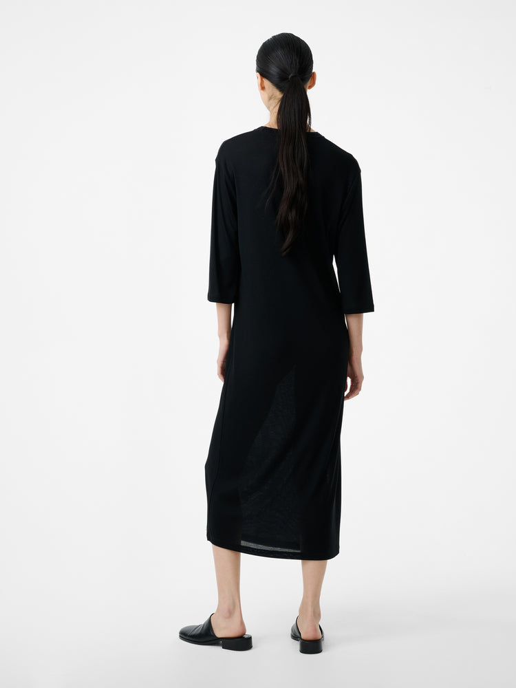 MILNER JERSEY DRESS IN BLACK