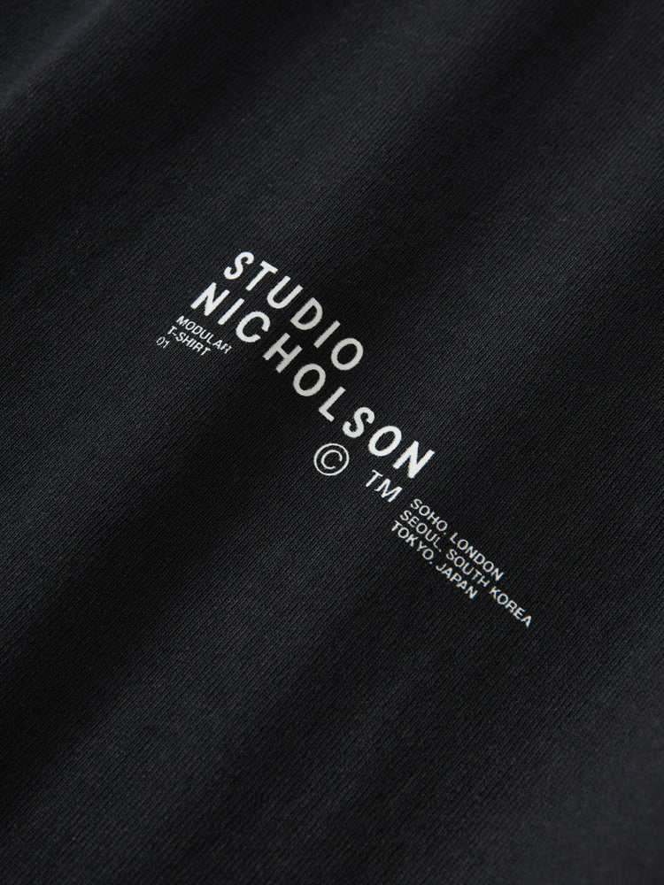 MODULE T-SHIRT IN BLACK