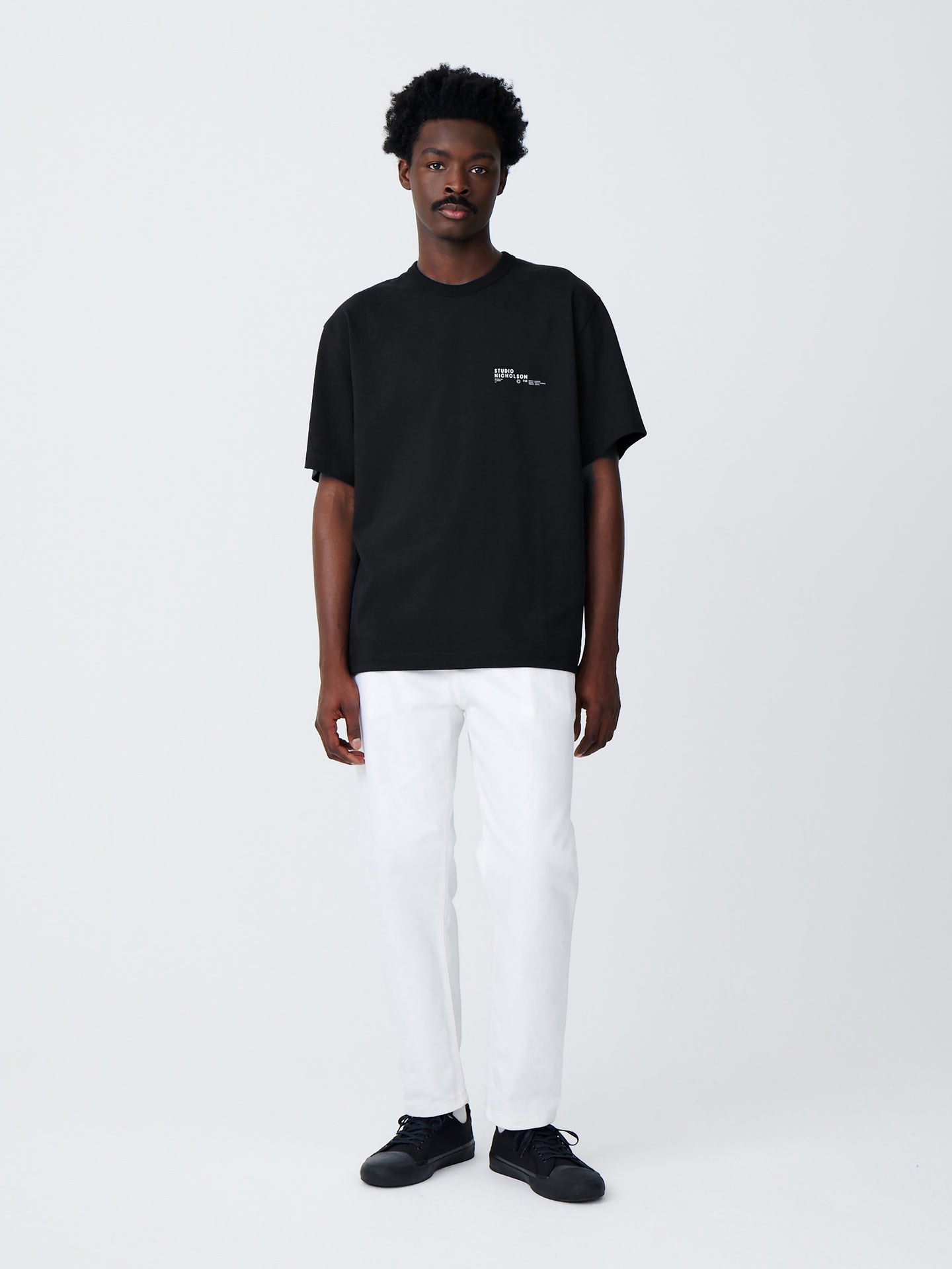 MODULE T-SHIRT IN BLACK