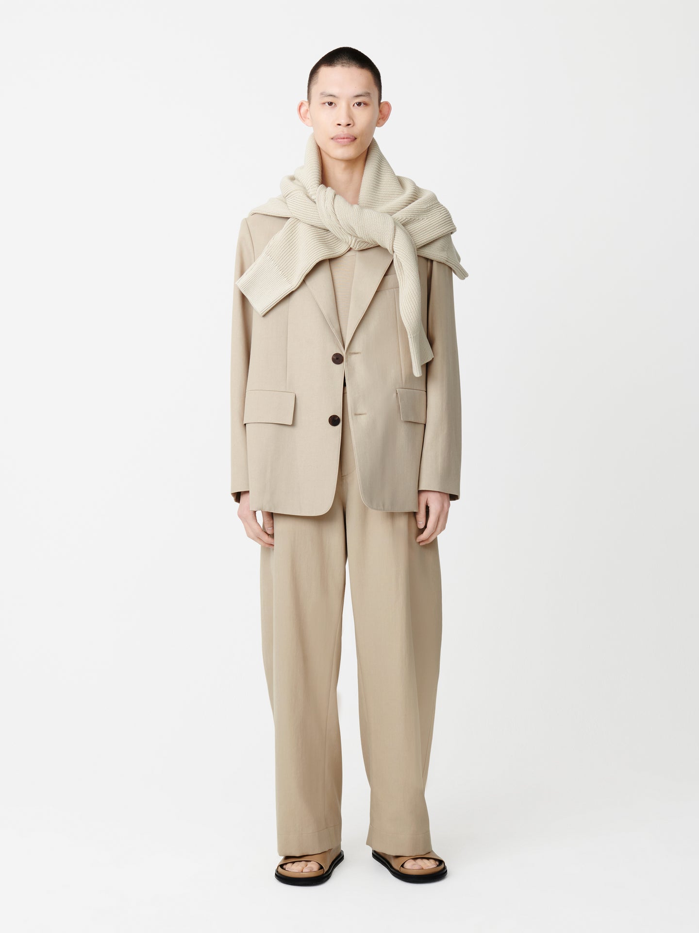 MIZUMI JACKET IN PLASTER