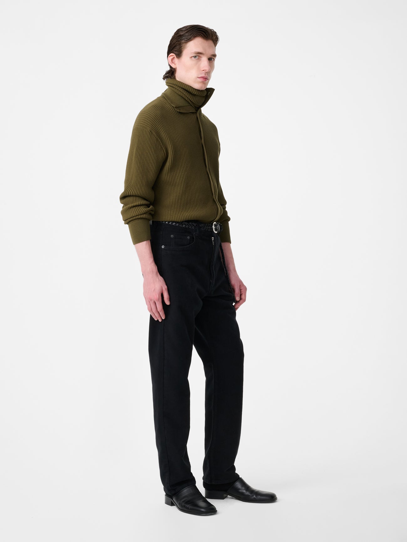 ORAN KNIT IN OLIVE