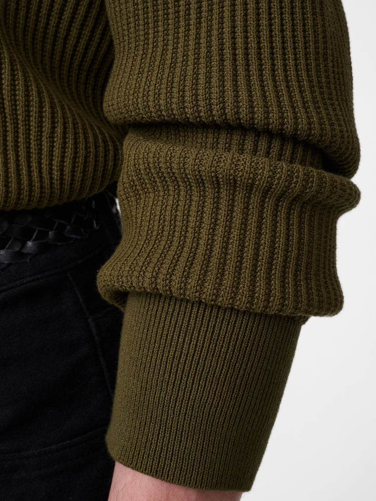 ORAN KNIT IN OLIVE