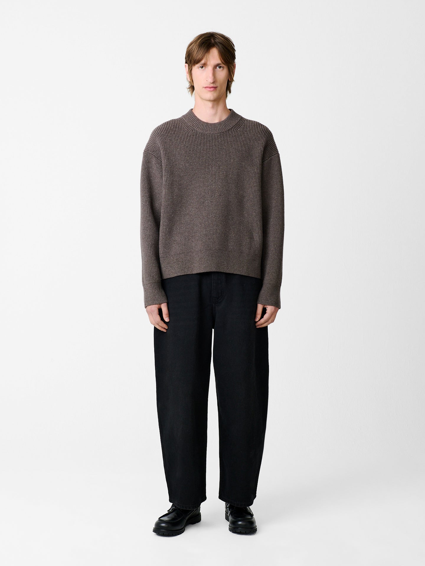 PAOLO DENIM PANT IN WASHED BLACK