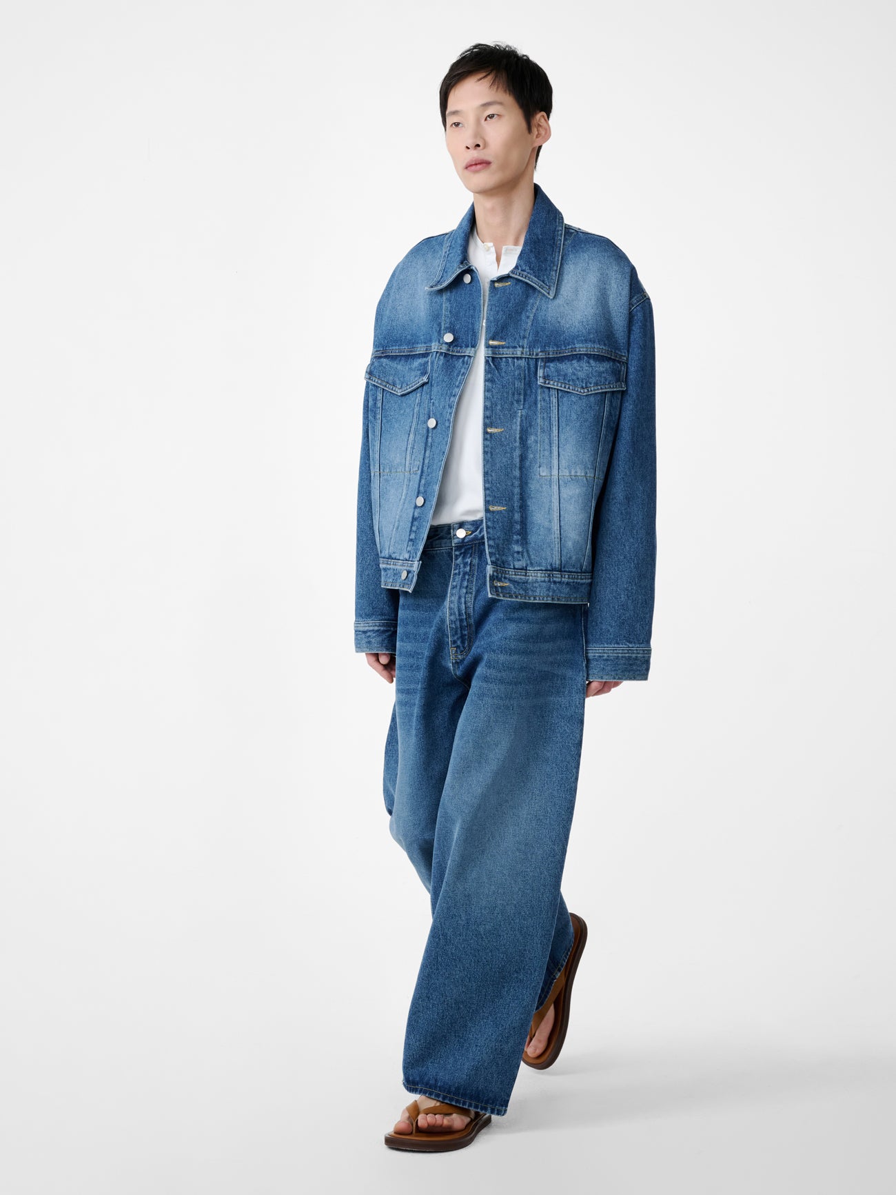 PAOLO DENIM PANT IN WORN WASH INDIGO