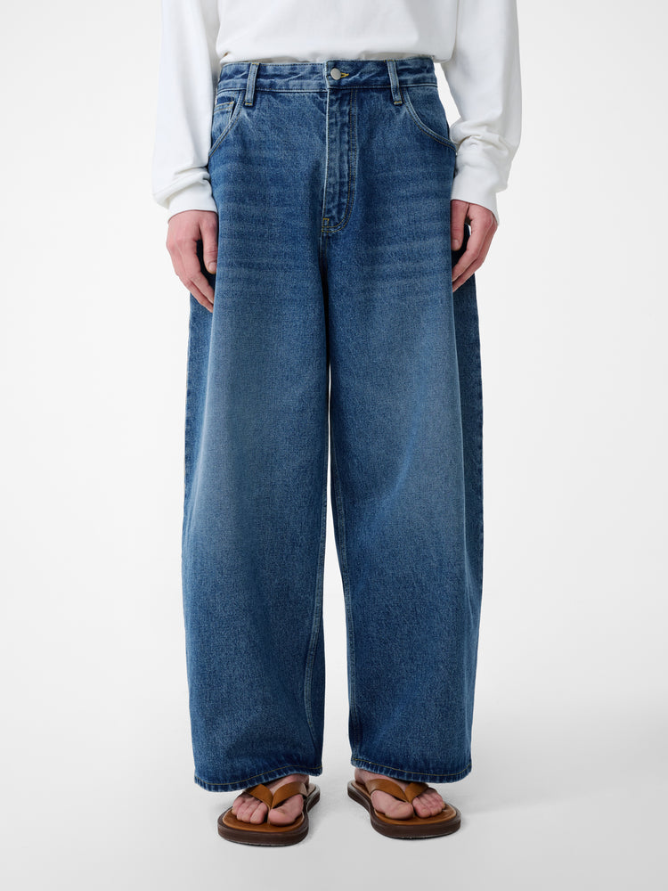 PAOLO DENIM PANT IN WORN WASH INDIGO