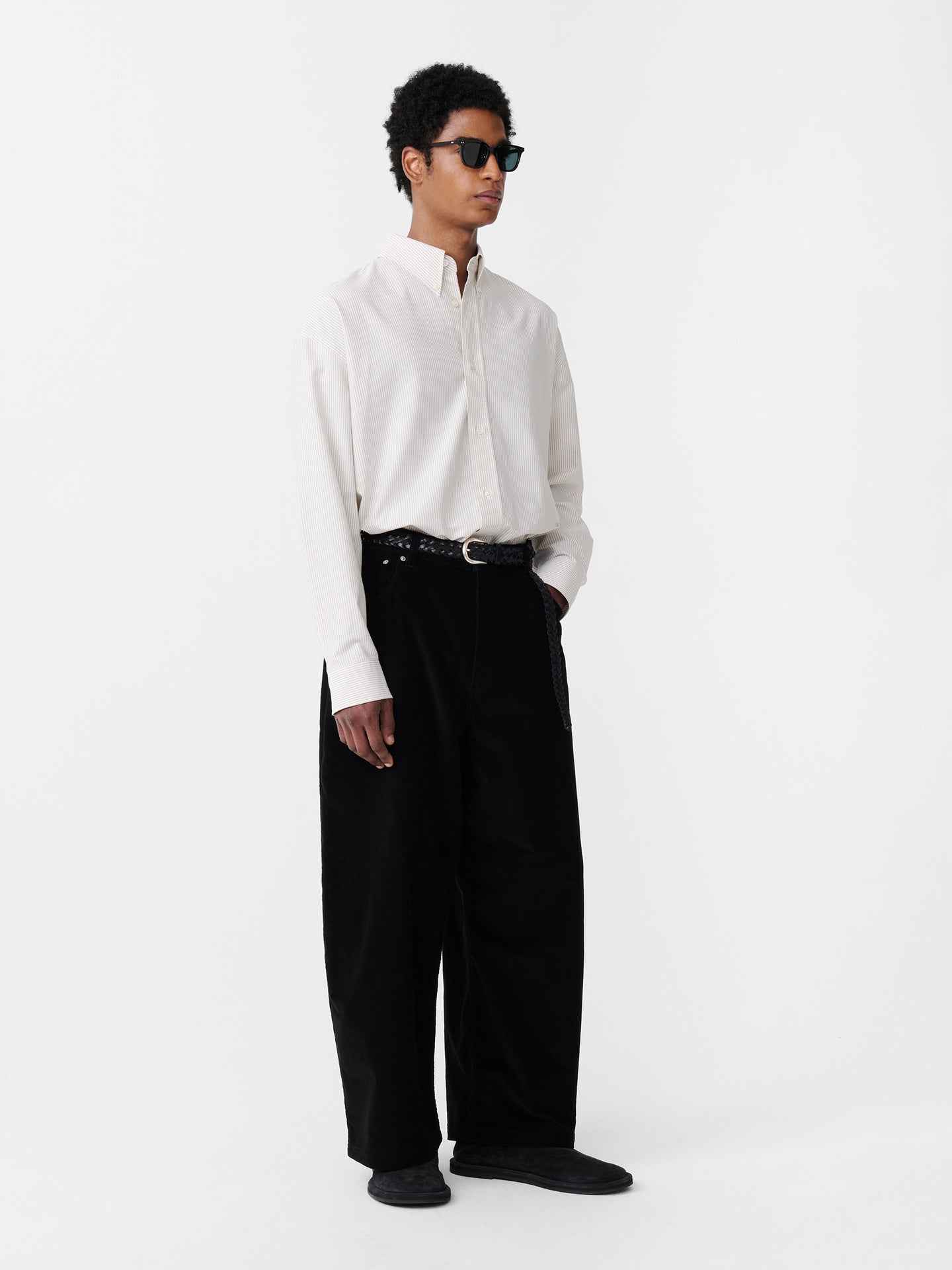 STUDIO NICHOLSON スラックス STUDIO NICHOLSON スタジオニコルソン SORTE パンツ PEACHED