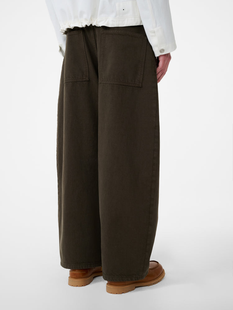 PAOLO DENIM PANT IN PEAT