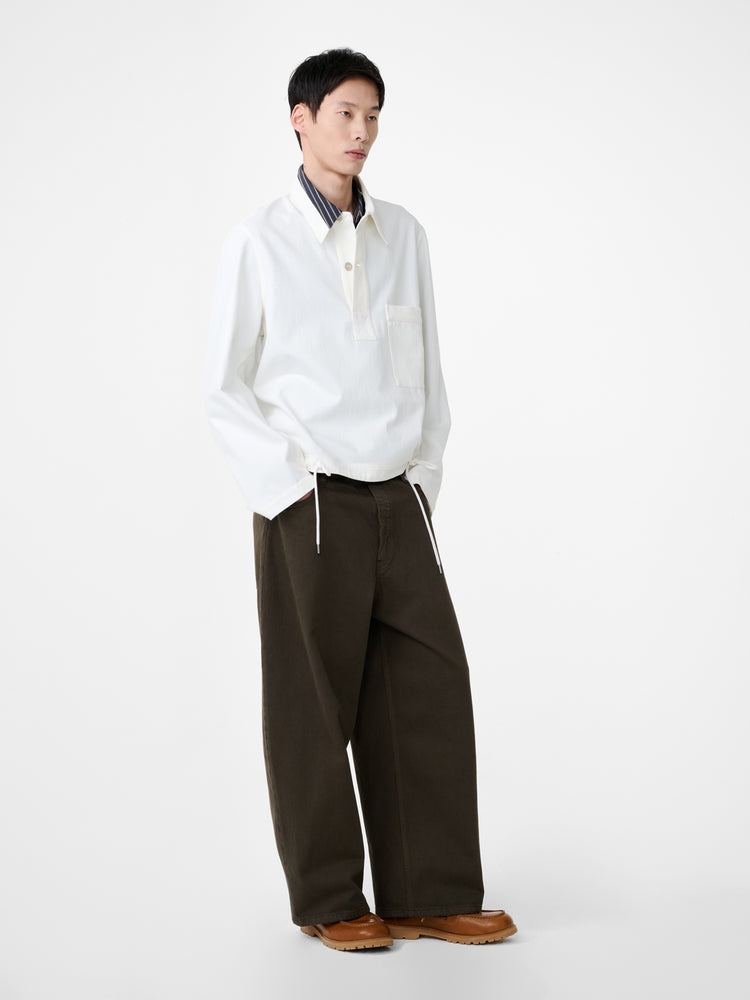 PAOLO DENIM PANT IN PEAT