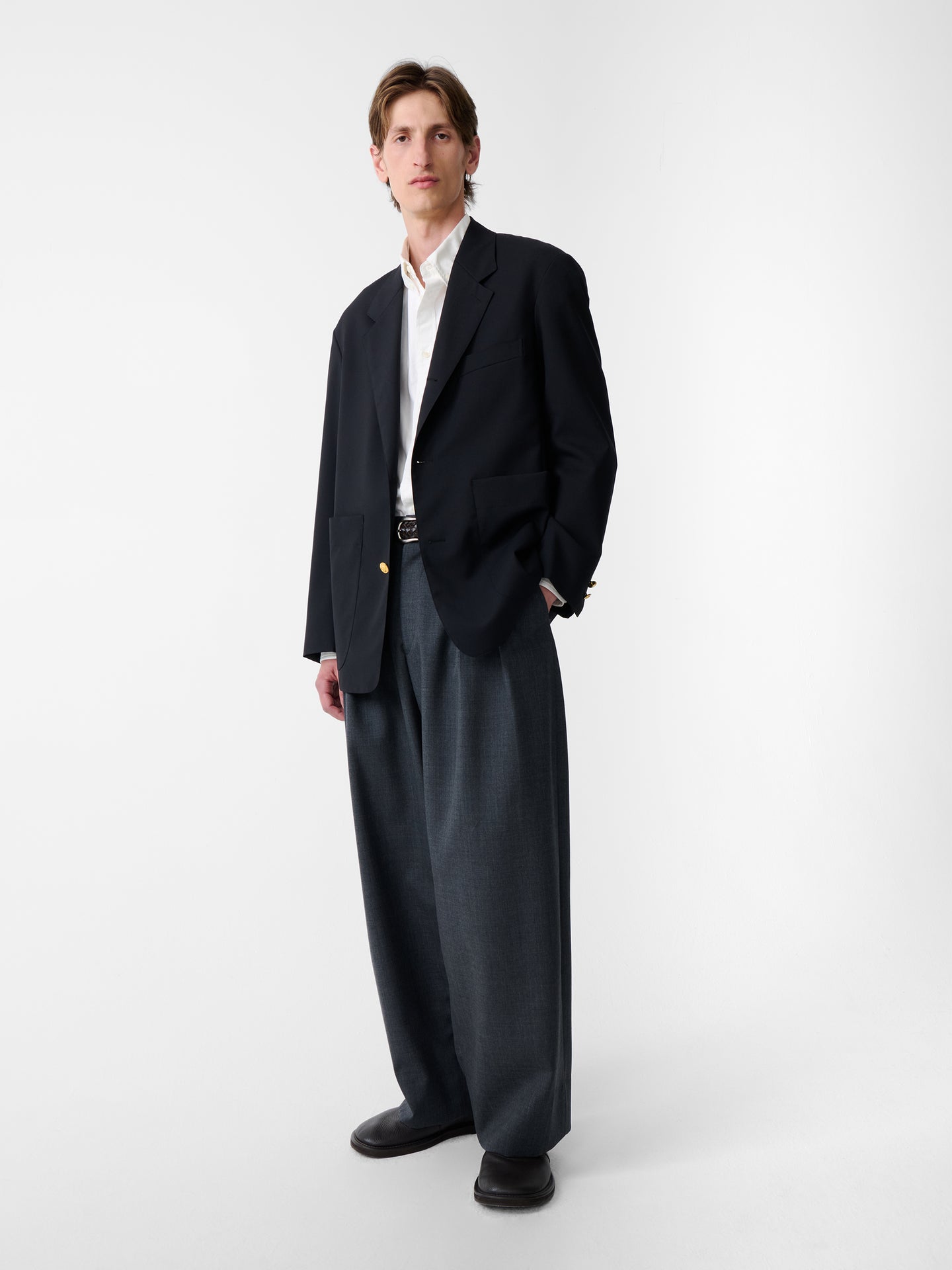 SN X BEAMS PLUS PAUL BLAZER IN DARKEST NAVY