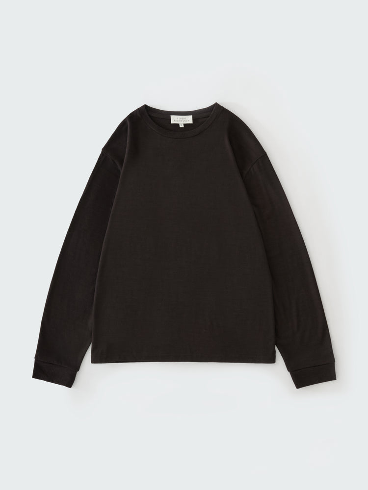 PINHAS LONG SLEEVE JERSEY IN BLACK GRAPE