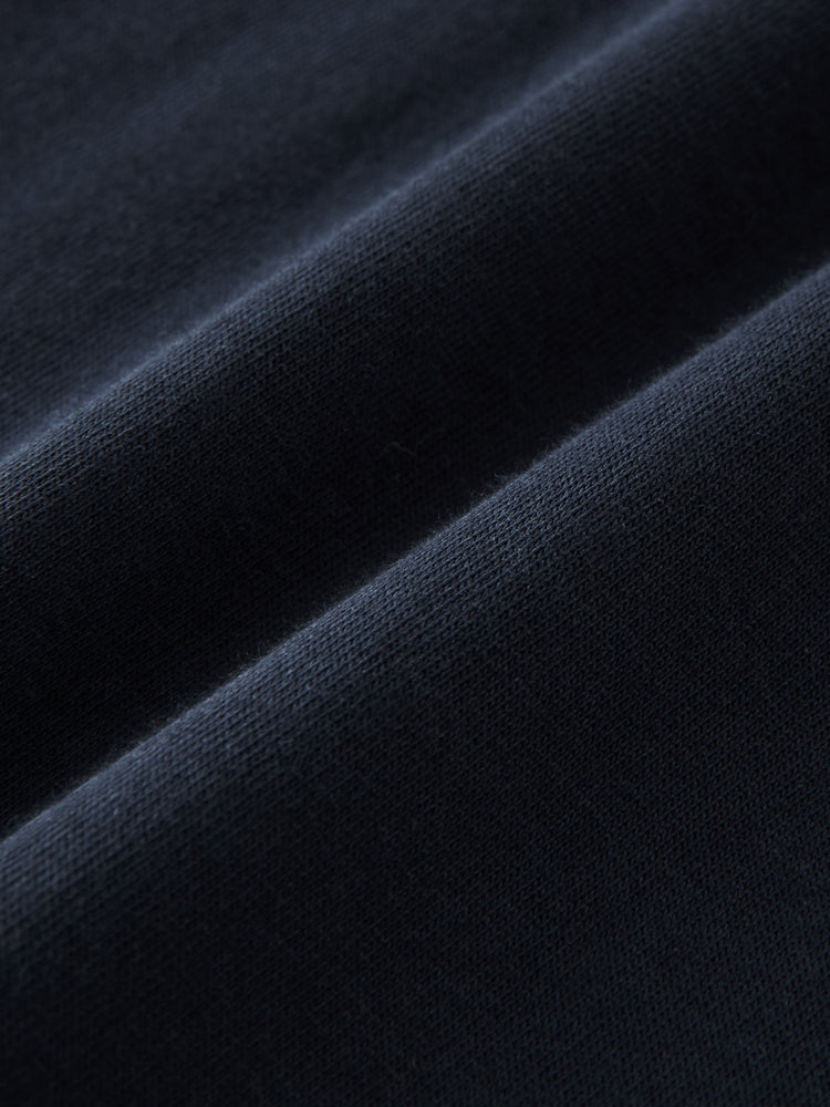 PIU LOGO T-SHIRT IN DARKEST NAVY
