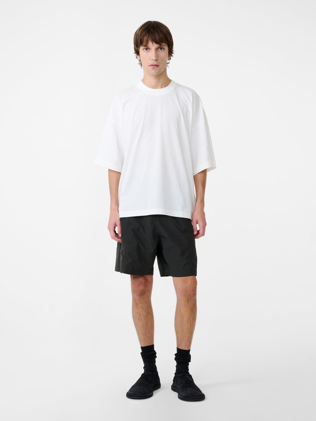 PIU LOGO T-SHIRT IN OFF WHITE