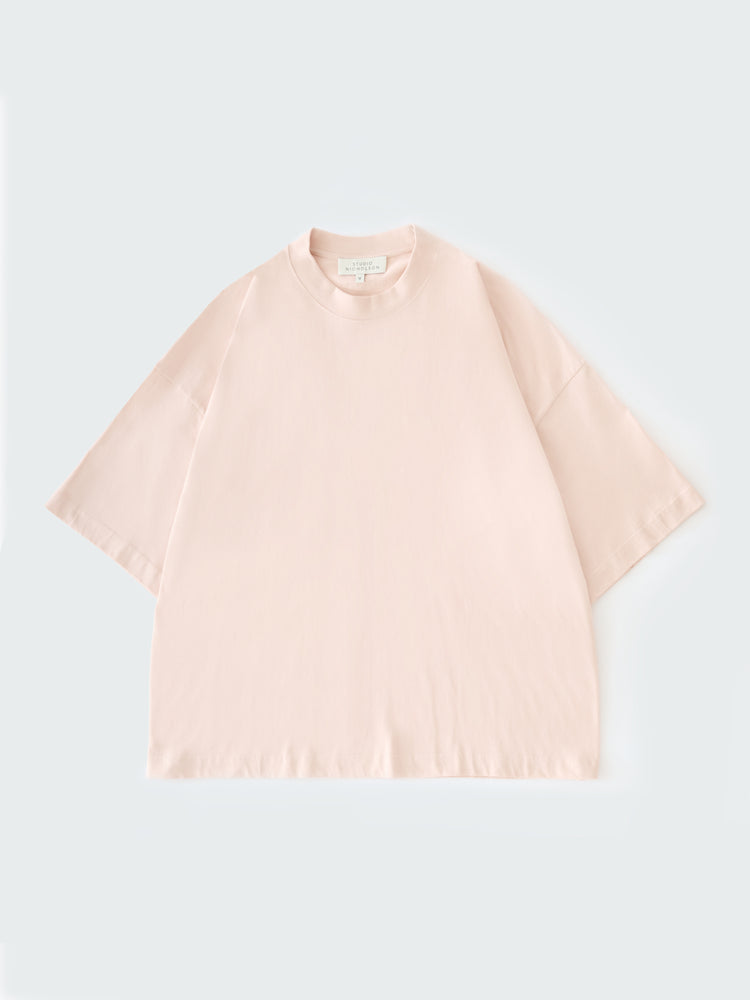 PIU LOGO T-SHIRT IN  PETAL