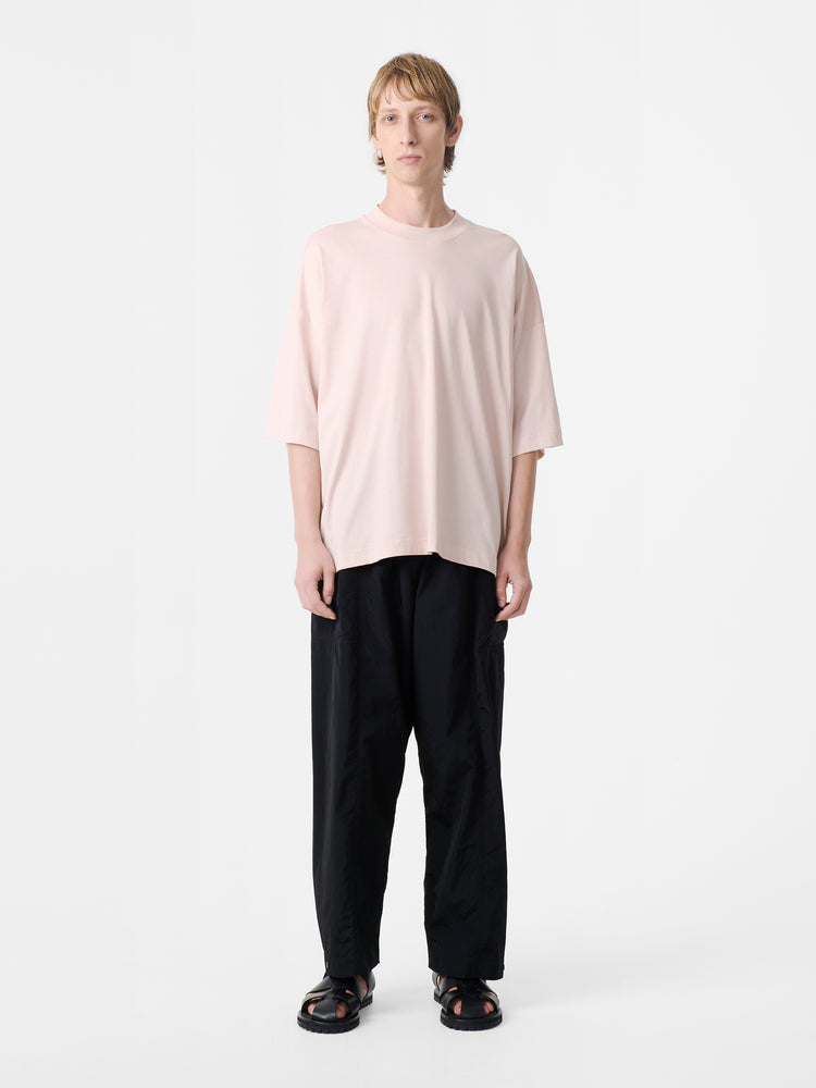 PIU LOGO T-SHIRT IN  PETAL