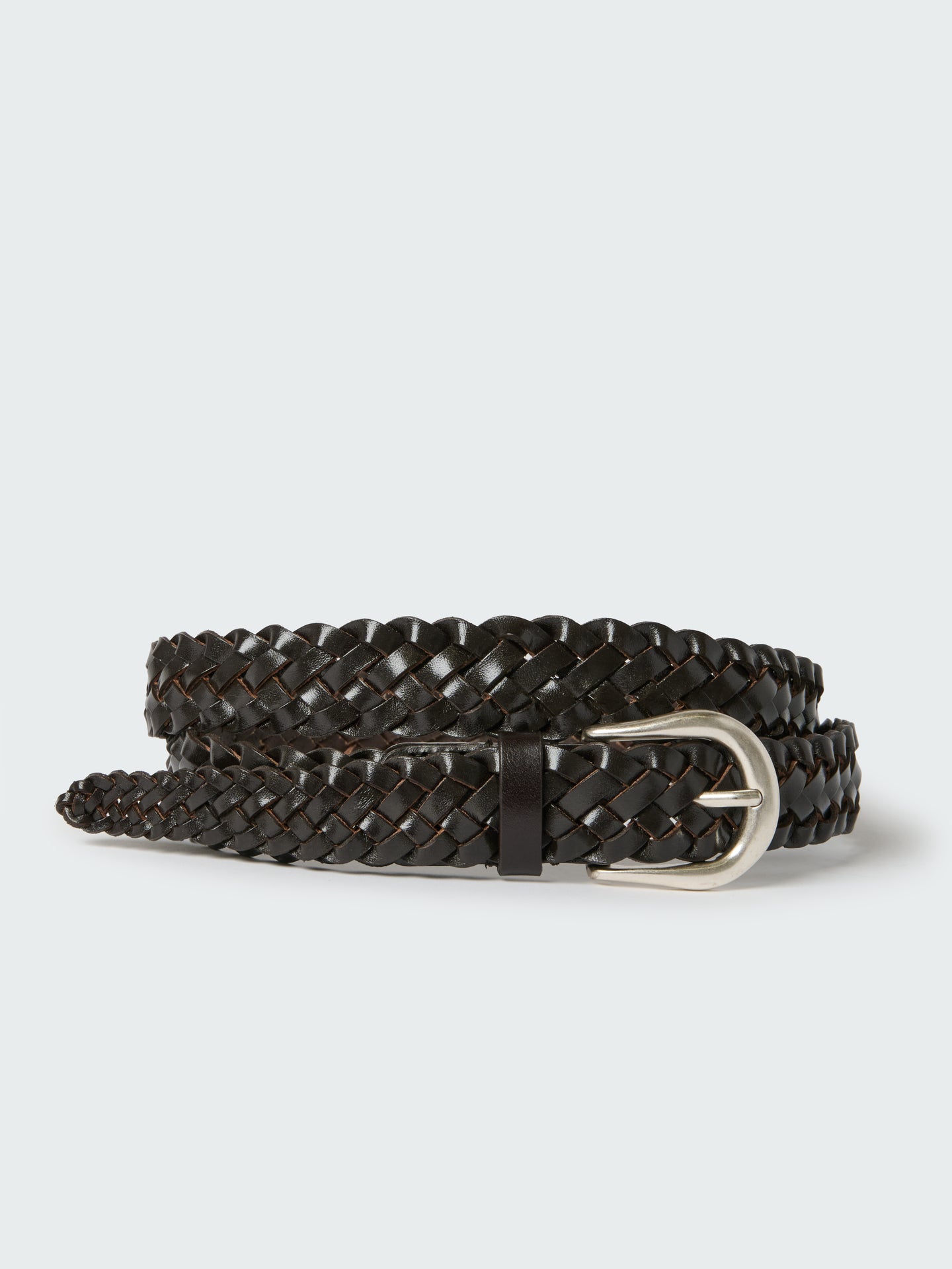 SN X AARON LEVINE PLAITED BELT IN COCOA