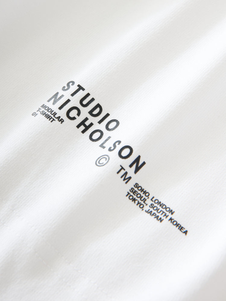 PLATT T-SHIRT IN WHITE
