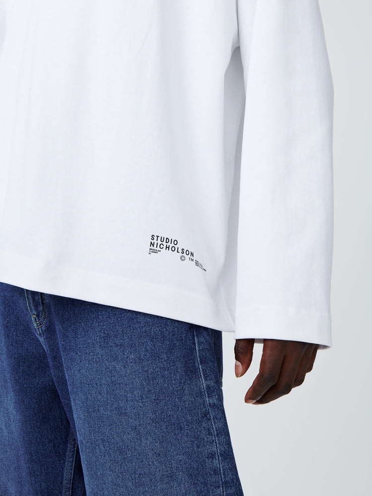 PLATT T-SHIRT IN WHITE