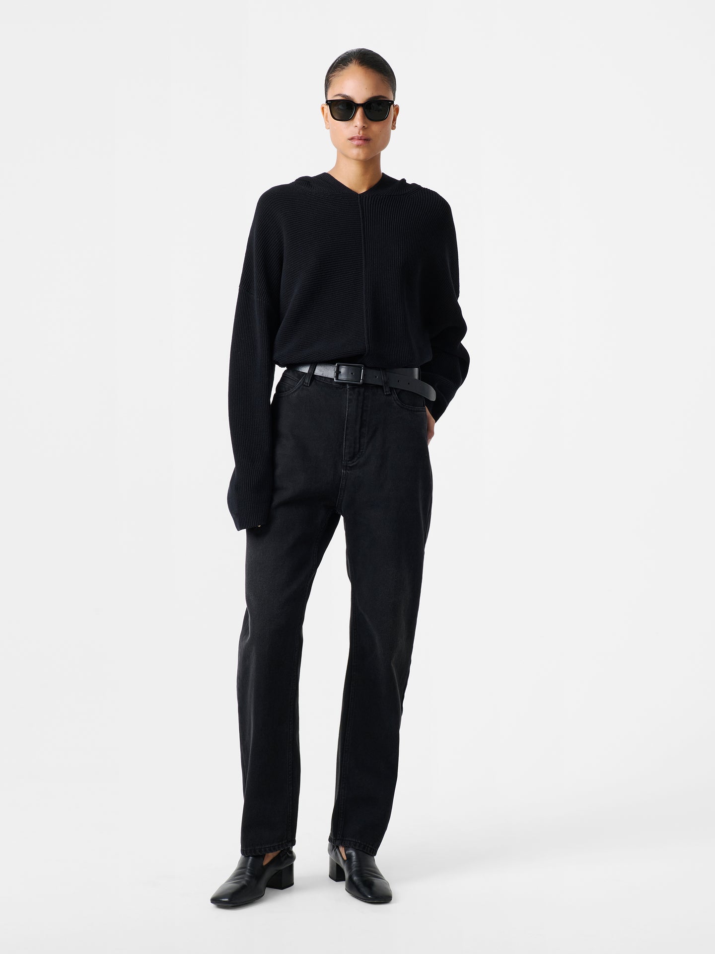 POCONO KNIT IN BLACK