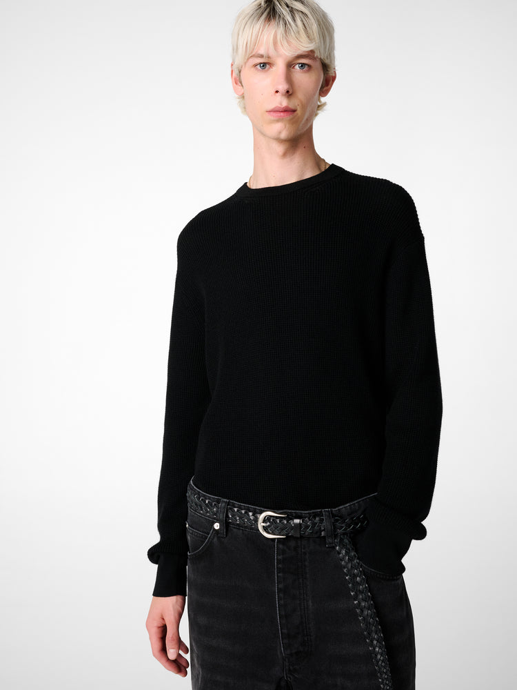 SN X AARON LEVINE PORTLAND KNIT IN BLACK