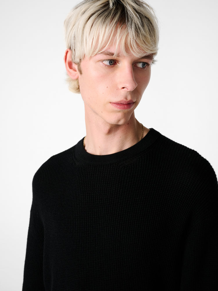 SN X AARON LEVINE PORTLAND KNIT IN BLACK