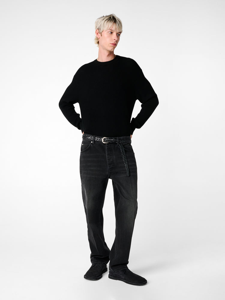 SN X AARON LEVINE PORTLAND KNIT IN BLACK