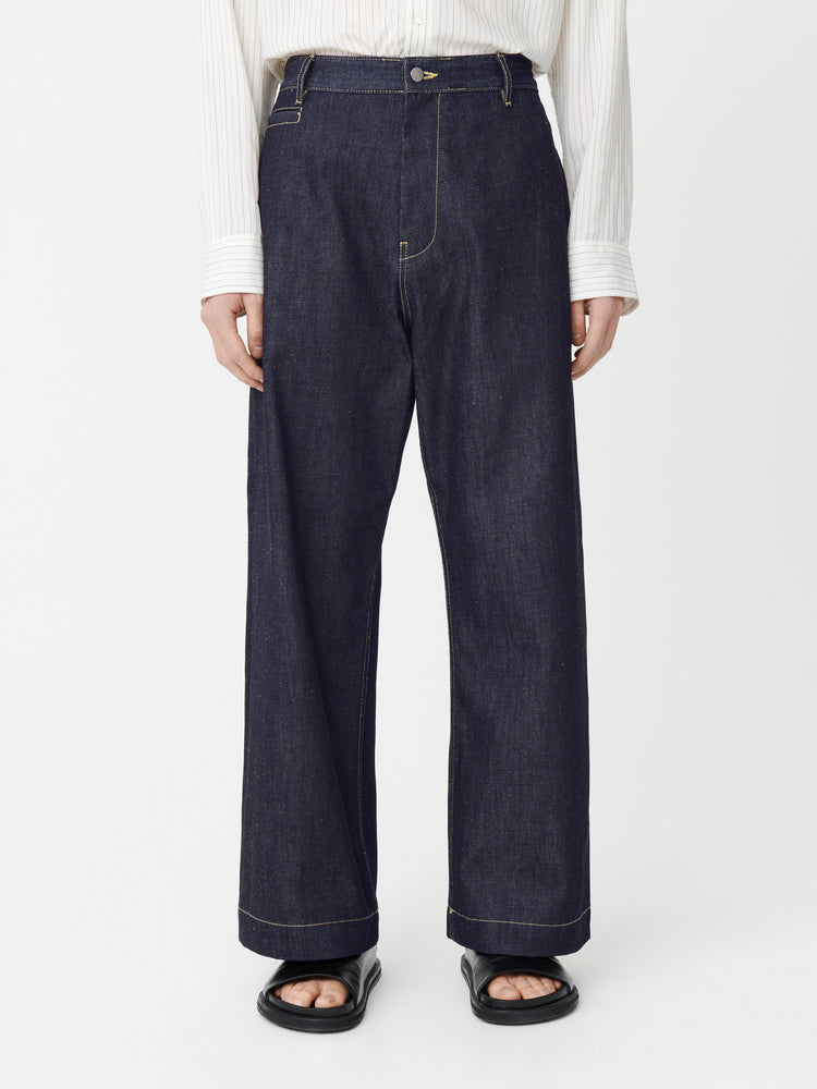 PYAD DENIM PANT IN INDIGO