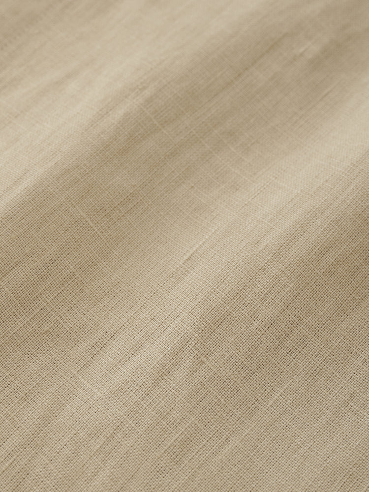 RAFE LINEN SHIRT IN SAND