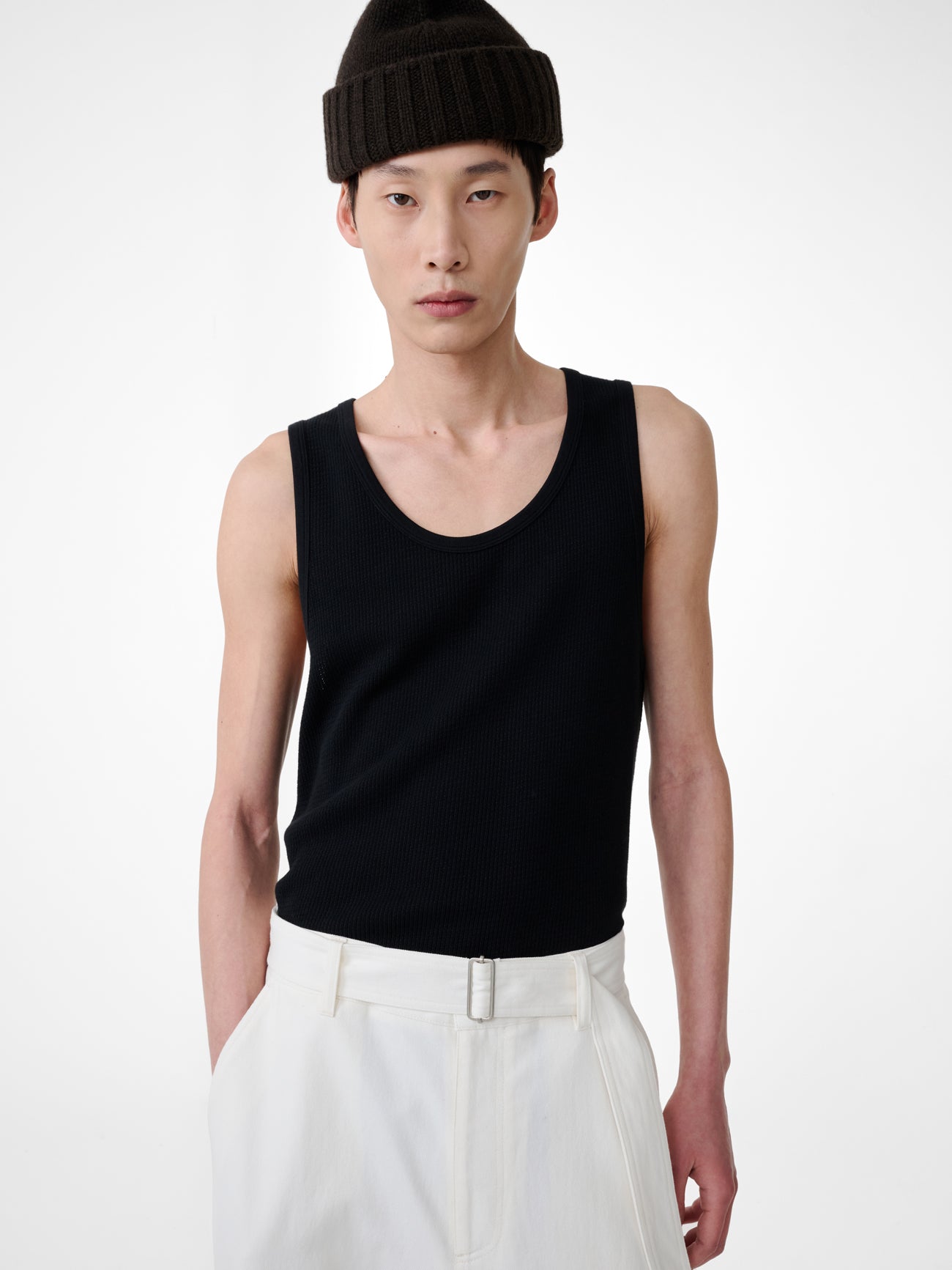 RAZIM TOP IN BLACK