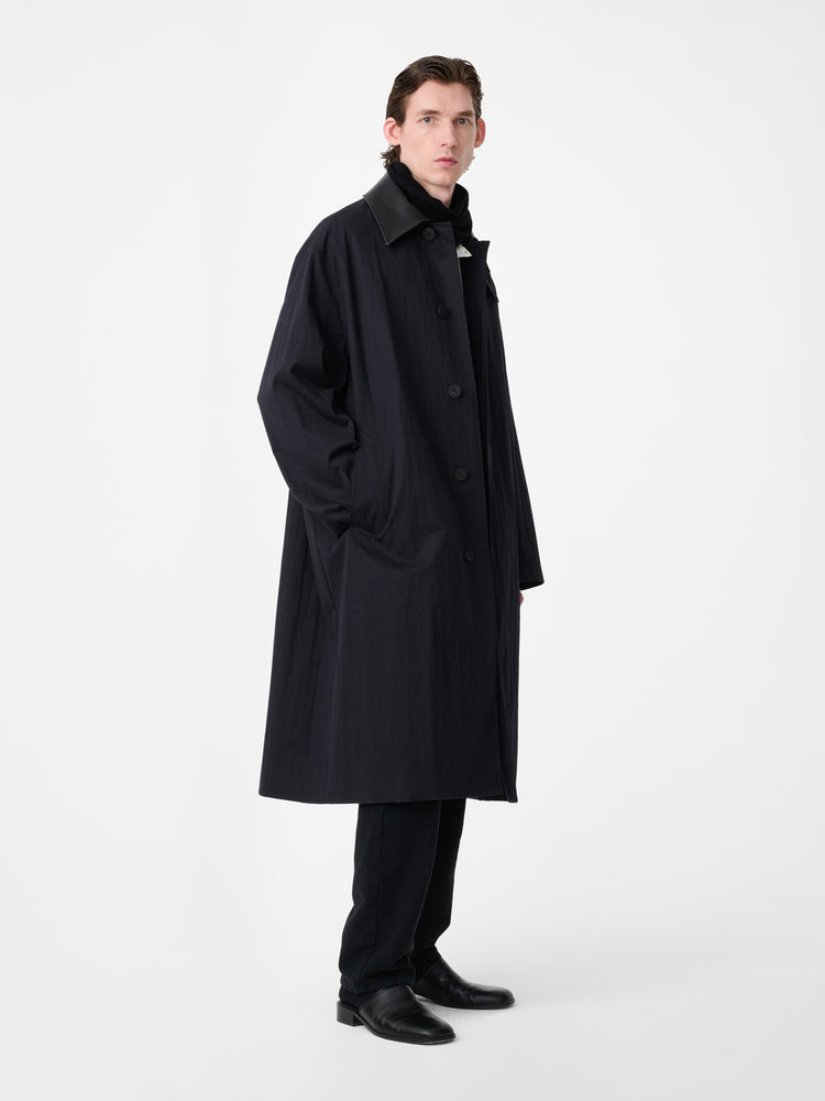 REVERE TRENCH COAT IN DARKEST NAVY