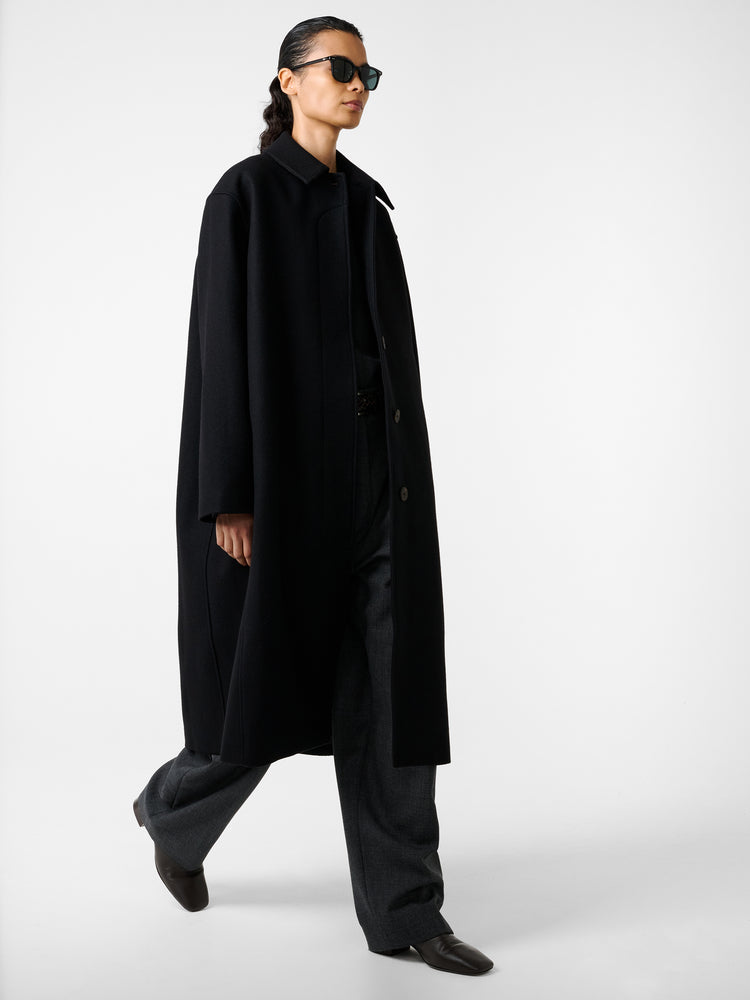 RIA COAT IN BLACK
