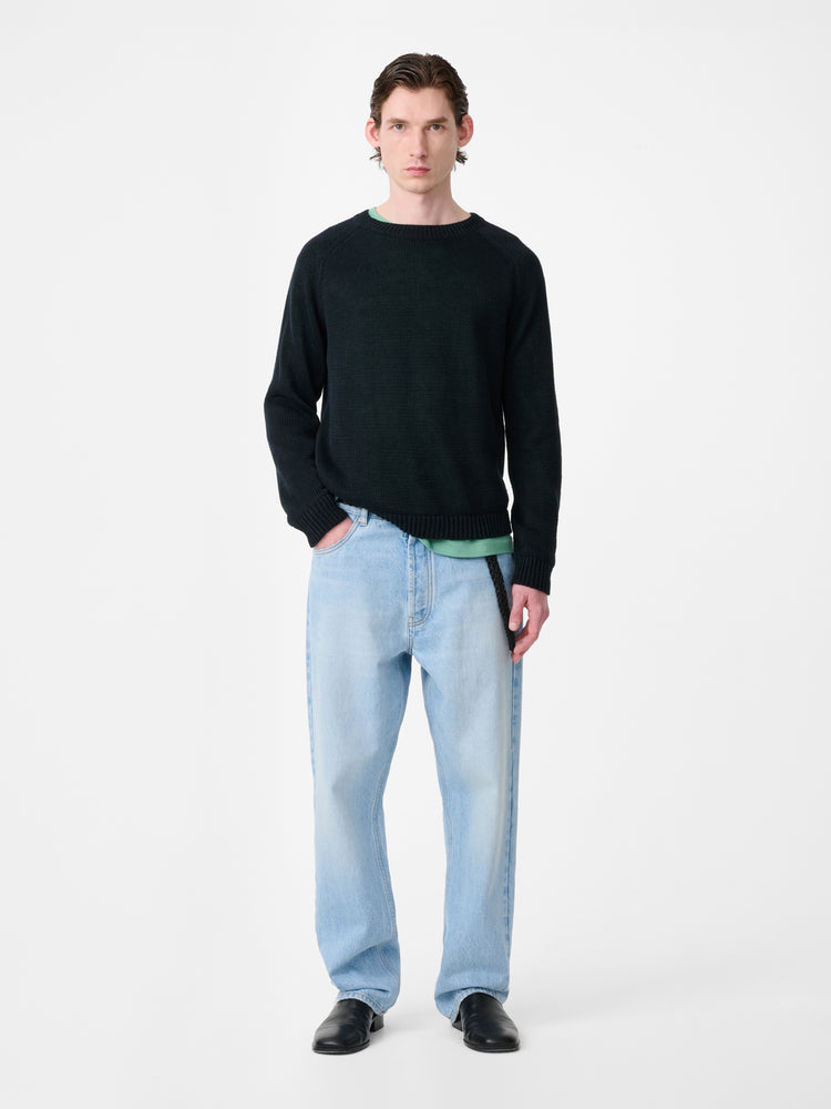RISO DENM PANT BLEACHED WASH
