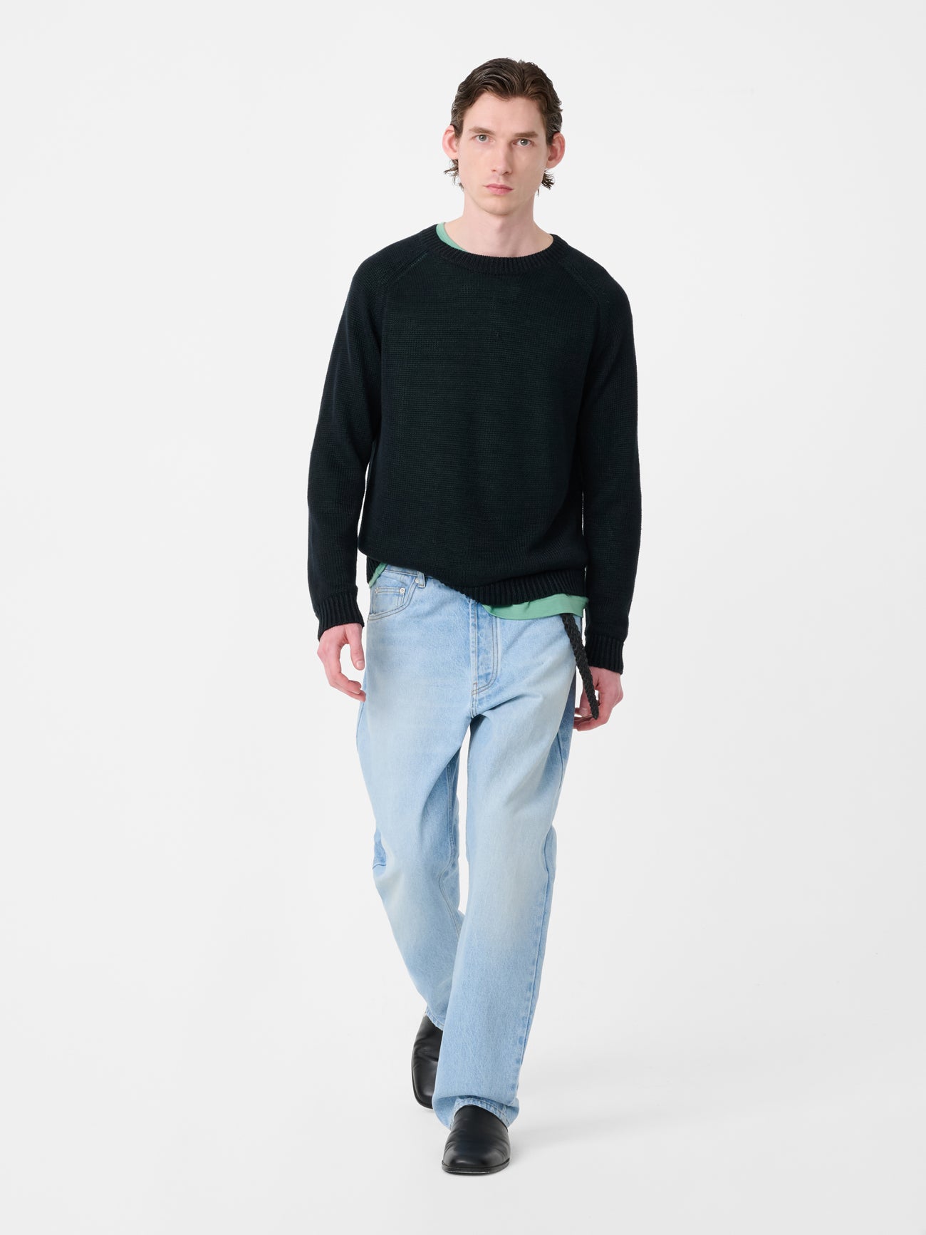 RISO DENM PANT BLEACHED WASH