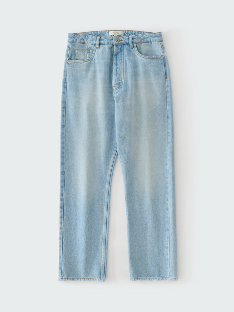 RISO DENM PANT BLEACHED WASH