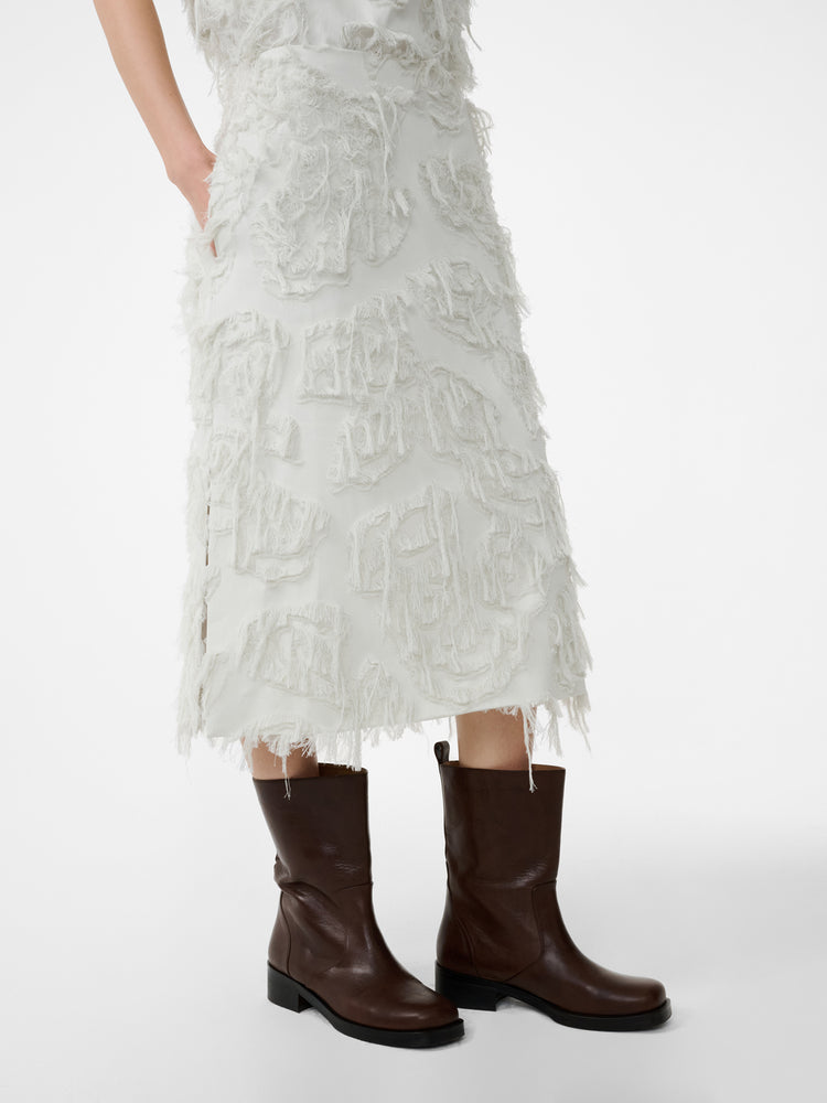 ROEPER SKIRT IN BONE