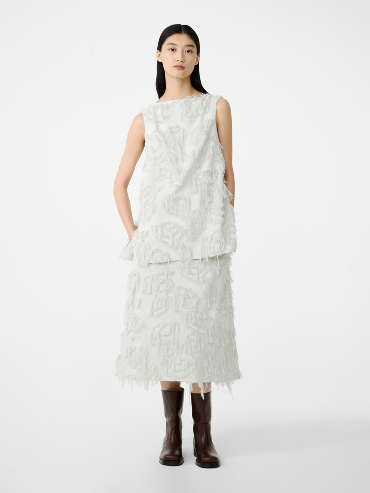 ROEPER SKIRT IN BONE